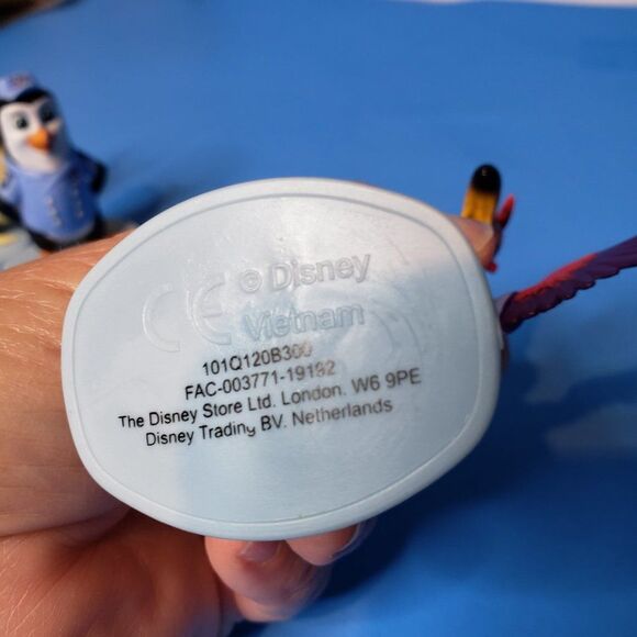 Disney Junior T.O.T.S Action Figure 3 Cake Topper Flamingo Penguin Bunny - Picture 4 of 12